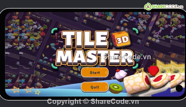 sourse code unity,báo cáo đồ án,Tựa game Tile master trip,game Tile master trip